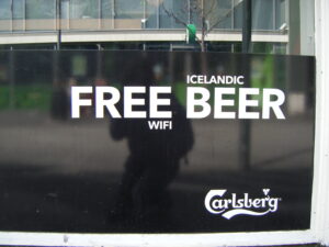 Apparently, the Icelandic have also mastered advertising